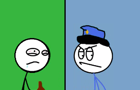 Stickmen's Show-The Drunk
