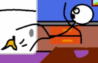 Stickmen's-Banana peel