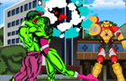 Hulk Kissing