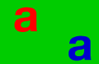Red vs Blue Letter Fight