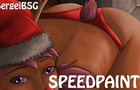 Sexy Christmas Speedpaint 2015