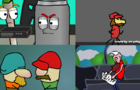 4 animated short cartoons