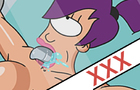 Futurama porn - Leela stuck in a probe chamber (porn) (inflation)