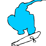 X-treme skateboarding