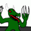 Evil lizzard