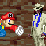 Michael Jackson vs Mario