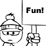 Stick having fun