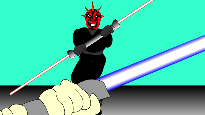 Duel with Darth Maul