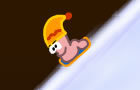 Worms Games: snowboarding