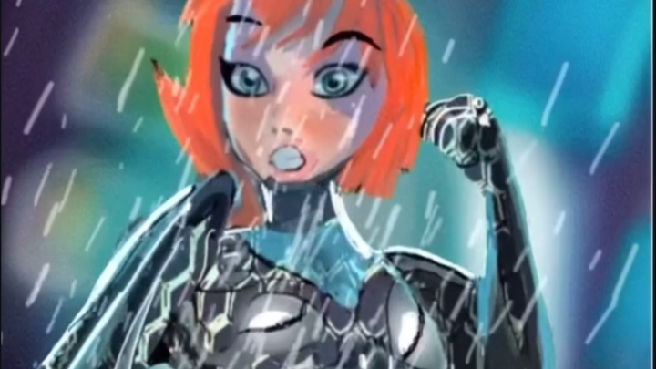 Animating ,Katherine Asmann from Marco Ryder 3