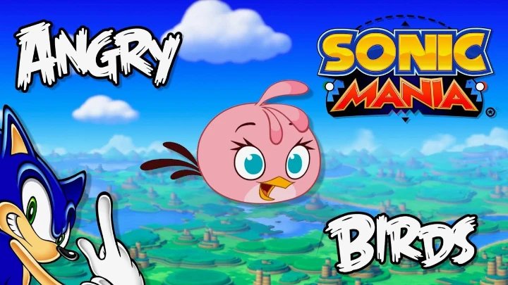 Sonic Angry Mania Birds Double Take Stella