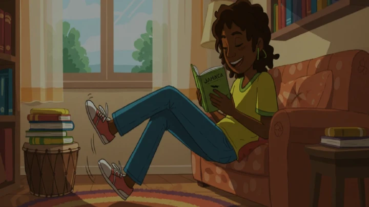 JANN - 8 - (August) - Read Book While Tapping Feet