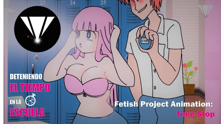Stopping Time at School - Fetish Project Animation