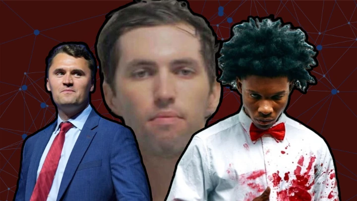 What is the connection between Charlie Kirk & d4vd?
