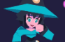 Low Poly Cute Witch