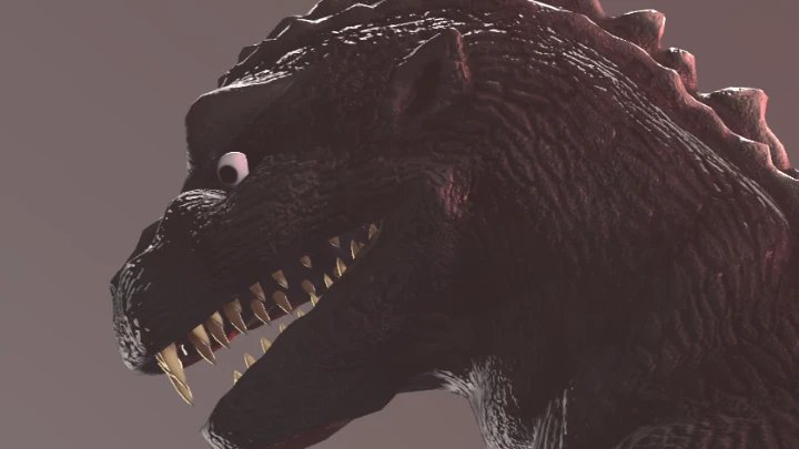 Godzilla's Destruction (test animation 1)