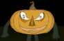 pumpkin man has something to say...