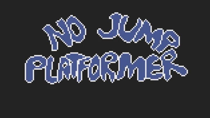 No Jump Platformer