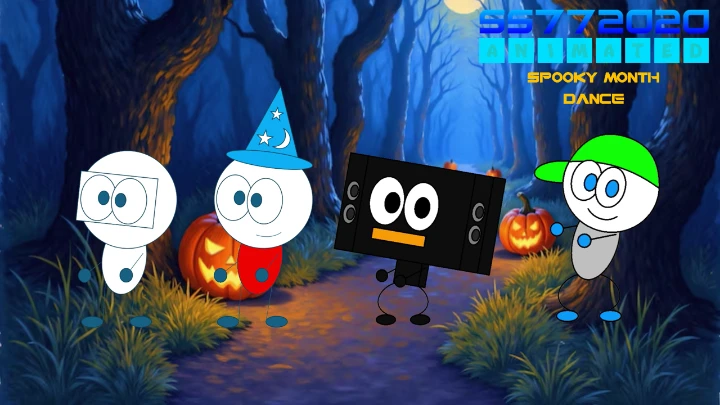 Space Station 77 ANIMATED - Spooky Month Dance