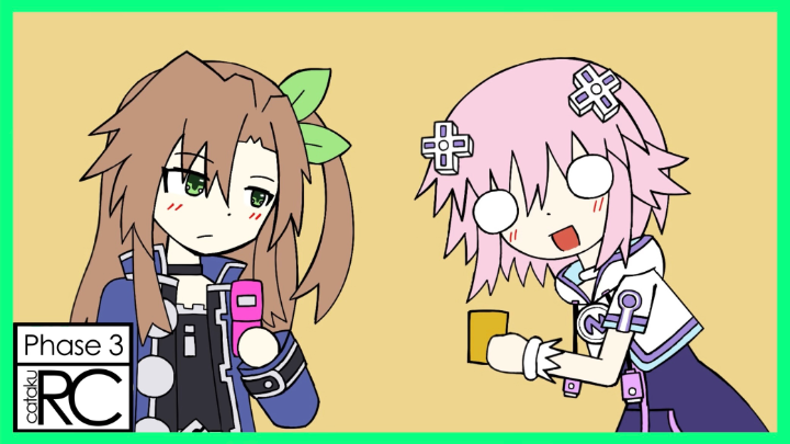 “Who spiked the eggnog” (Neptunia/Jacksfilms Animation)