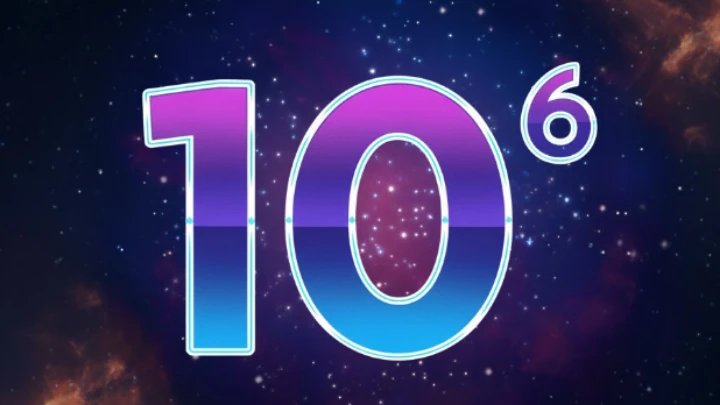 10^6