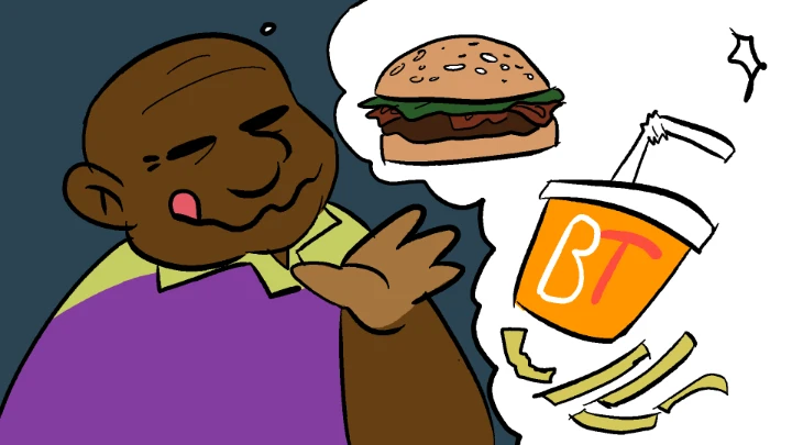 BBQ bacon burger