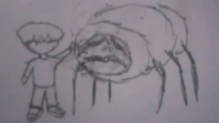 Finishing A Horror OC Be Like