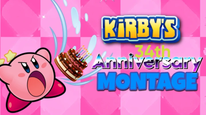 Kirby's 34th anniversary montage (and clips)