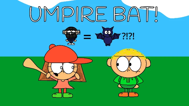 TrouserToons - Umpire Bat