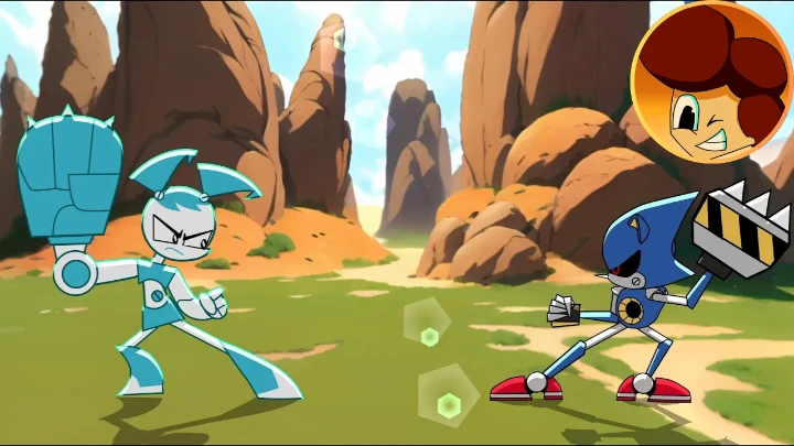 Jenny VS Metal Sonic (Flashing Lights warning)