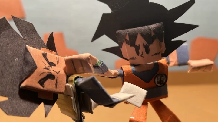 Dragon Ball Unoriginal Fight animation