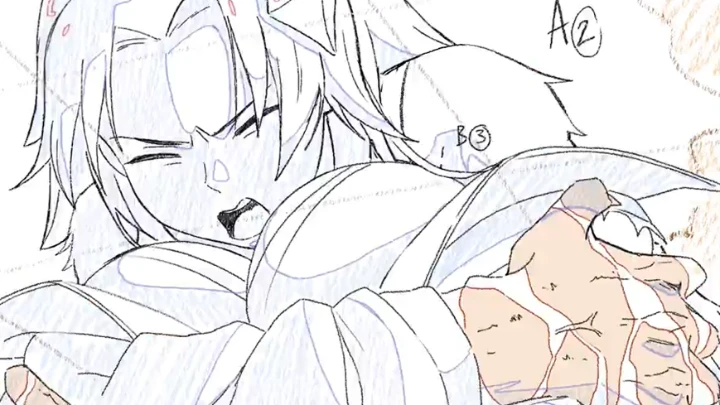 Werewolf Transformation. Animation Progress (WIP)