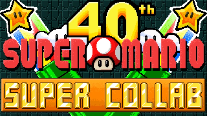Super Mario Bros 40th Anniversary Animation Collab