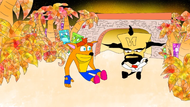 Crash Bandicoot Smokes the Wumpa Kush