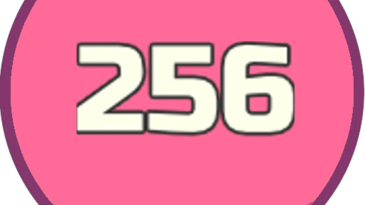 256 balls