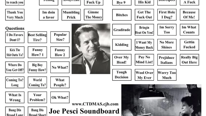 Joe Pesci Soundboard