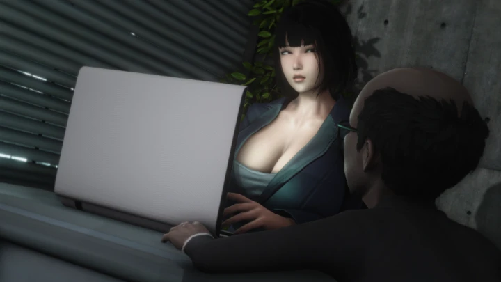 Office lady being worked to the bone by her boss even during overtime(Charchangevirsion)
