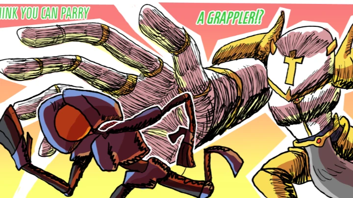 ULTRAKILL: To parry a Grappler