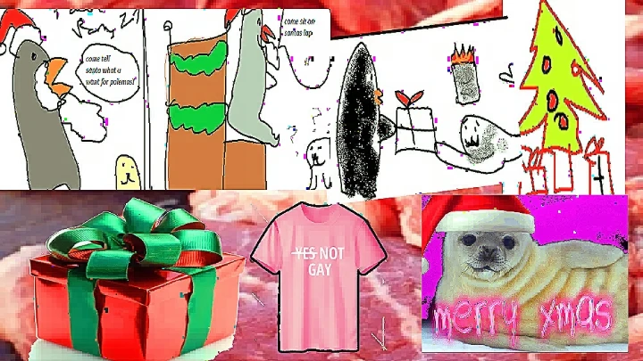 Racist Penguins xmas gaem