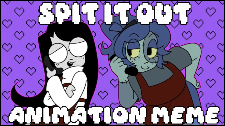 SPIT IT OUT animation meme (FLASH WARNING)