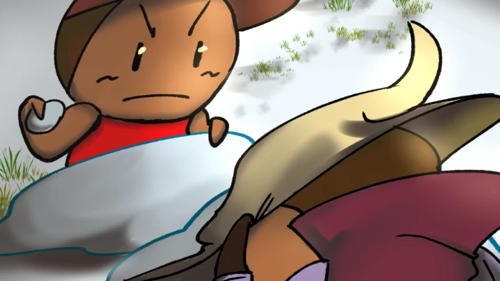 Massive and Lloyd Snowfight.