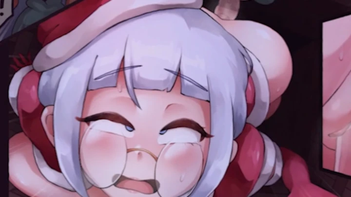 Santa in the Chimney