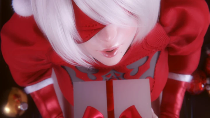 2B gets her xmas gift