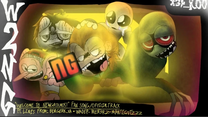 WELCOME 2 NEWGROUNDS [OFFICIAL VISUALIZER]