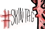 Hashtag skin tag