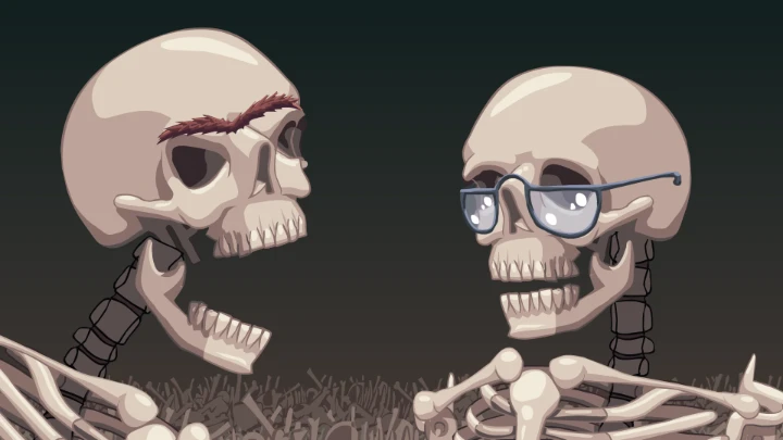 Damn it Carl! Funny Skeletons