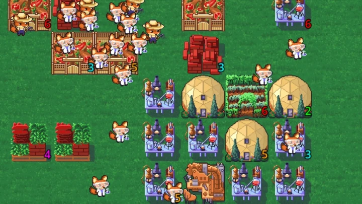 Fox Game: Colony Sim 2