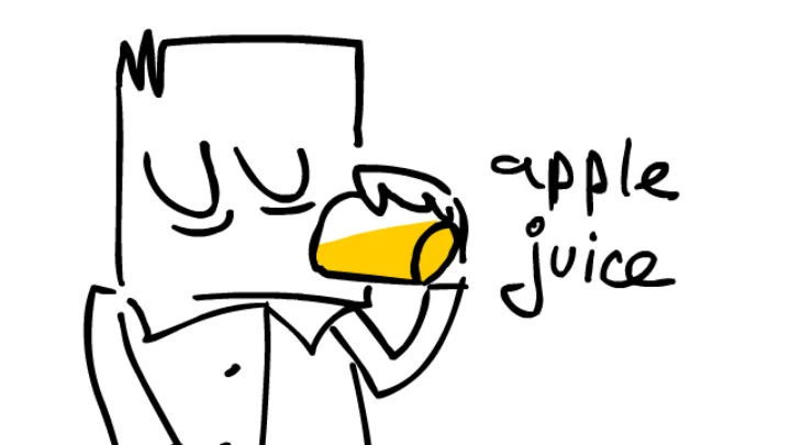 apple juice (animation)