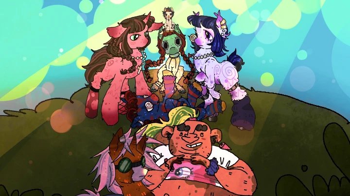 Ponying around!