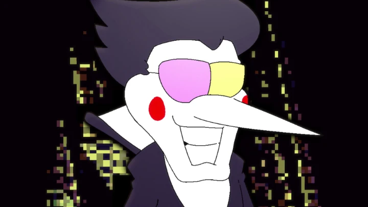 Spamton rotating
